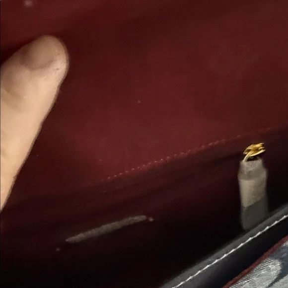 Coach signature denim - shoulder & and Crossbody strap - Picture 4 of 5